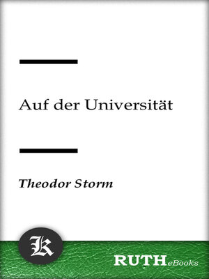 cover image of Auf der Universität